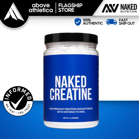 naked creatine|Naked Nutrition Pure Micronized Creatine Powder, Unflavored,。